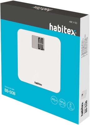 Bascula Ba�o Bb-50b 250kg Blanca Habitex